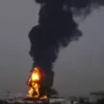 ਕੁਵੈਤ ਏਅਰਪੋਰਟ ’ਤੇ ਭਿਆਨਕ ਅੱਗ: ਈਰਾਨੀ ਡਰੋਨ ਹਮਲੇ ਨੇ ਫਿਊਲ ਟੈਂਕ ਨੂੰ ਭਾਰੀ ਨੁਕਸਾਨ